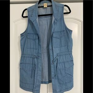 Denim vest